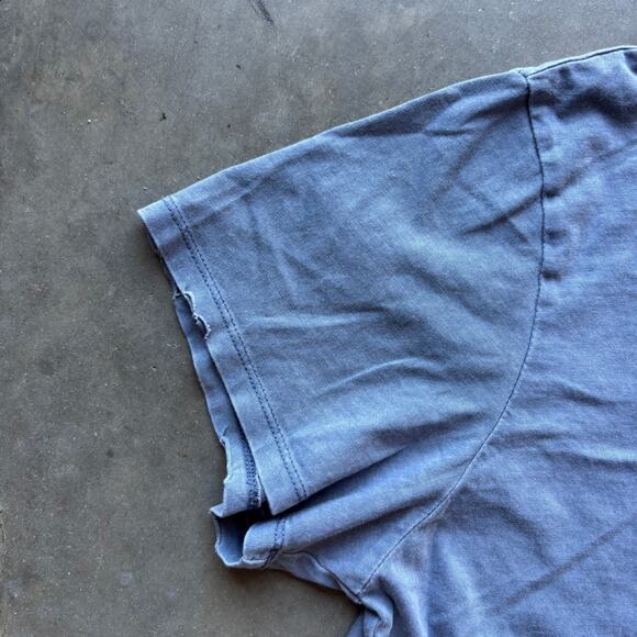 Modish Rebel Outsider Skeleton T-Shirt Women's M Blue Flint Graphic Tee - Picture 3 of 14